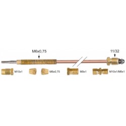 Dispozitiv de siguranta la stingerea flacarii (senzor de flacara) termocupla 150 cm - 102461