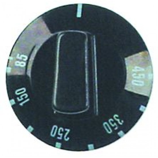 Buton termostat 85-450°C, ø 49 mm, ax ø 6x4,6 mm - 111740