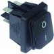 Intrerupator basculant etans 20A, 250V, montare in fereastra 30x22 mm, negru, simboluri O-I - 347814 Intrerupator basculant etans 20A, 250V, montare in fereastra 30x22 mm, negru, simboluri O-I - 347814