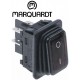 Intrerupator basculant etans 20A, 250V, montare in fereastra 30x22 mm, negru, simboluri O-I - 347814 Intrerupator basculant etans 20A, 250V, montare in fereastra 30x22 mm, negru, simboluri O-I - 347814