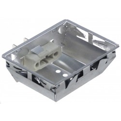 Fasung lampa pentru bec G9, L 55x70 mm, H 32 mm, conectori 6,3 mm - 357105