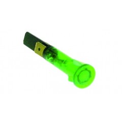 Lampa indicatoare verde, 230 V, montare ø 10 mm - 359139 Lampa indicatoare verde, 230 V, montare ø 10 mm - 359139