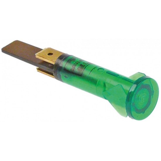 Lampa indicatoare verde, 230 V, montare ø 10 mm - 359139 Lampa indicatoare verde, 230 V, montare ø 10 mm - 359139