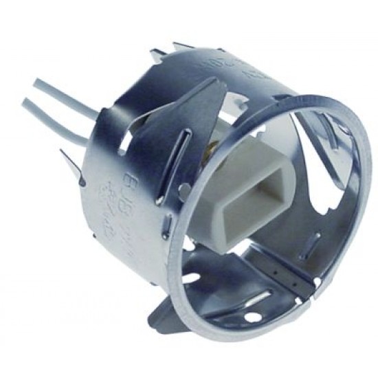 Soclu lampa cuptor pentru bec G4, montare ø 35,5mm lungime cablu 350mm - 359762 Soclu lampa cuptor pentru bec G4, montare ø 35,5mm lungime cablu 350mm - 359762