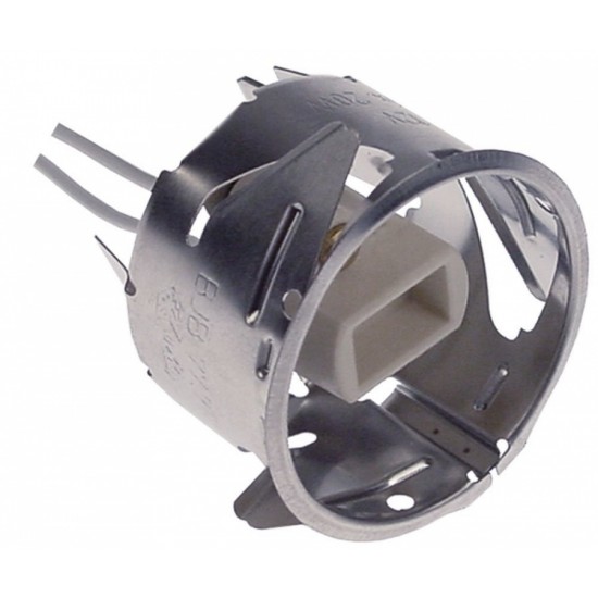 Soclu lampa cuptor pentru bec G4, montare ø 35,5mm lungime cablu 350mm - 359762 Soclu lampa cuptor pentru bec G4, montare ø 35,5mm lungime cablu 350mm - 359762