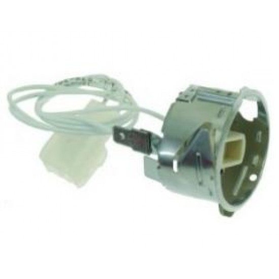 Soclu lampa cuptor pentru bec G4, montare ø 35,5mm lungime cablu 350mm - 359762 Soclu lampa cuptor pentru bec G4, montare ø 35,5mm lungime cablu 350mm - 359762