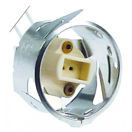 Lamp socket socket G4 mounting ø 35,5mm connection cable 3500mm - 359841 Lamp socket socket G4 mounting ø 35,5mm connection cable 3500mm - 359841