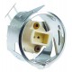 Lamp socket socket G4 mounting ø 35,5mm connection cable 3500mm - 359841 Lamp socket socket G4 mounting ø 35,5mm connection cable 3500mm - 359841