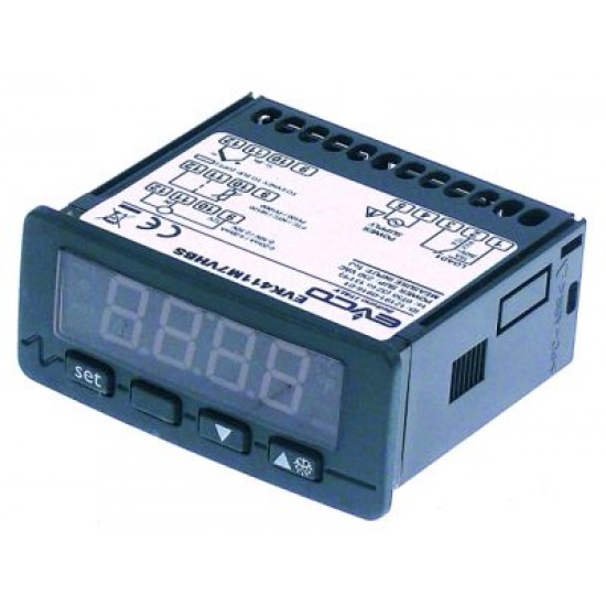 Termostat digital Every Control tip EVK411, alim. 230V, -100 +1300°C, sonde NTC / PTC / Pt100 / Pt1000 / TC (J,K) / mV / mA - 378134 Termostat digital Every Control tip EVK411, alim. 230V, -100 +1300°C, sonde NTC / PTC / Pt100 / Pt1000 / TC (J,K) / mV / mA - 378134