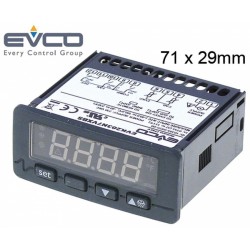 Termostat digital Every Control EVK203, 230 V, cu 3 relee, 2 sonde (neincluse) NTC / PTC, -50+150°C, cu degivrare si alarma - 378154