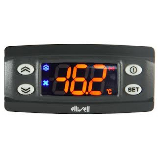 Controler electronic ELIWELL, tip IDPlus 971, 71x29 mm, 230 V, AC, senzor compatibil NTC/Pt1000/PTC - 378304 Controler electronic ELIWELL, tip IDPlus 971, 71x29 mm, 230 V, AC, senzor compatibil NTC/Pt1000/PTC - 378304