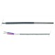 Sonda temperatura tip termocupla TC J (Fe-CuNi), -50+750 °C, senzor ø 6x50 mm, cablu Vetrotex 3 metri - 379062 Sonda temperatura tip termocupla TC J (Fe-CuNi), -50+750 °C, senzor ø 6x50 mm, cablu Vetrotex 3 metri - 379062