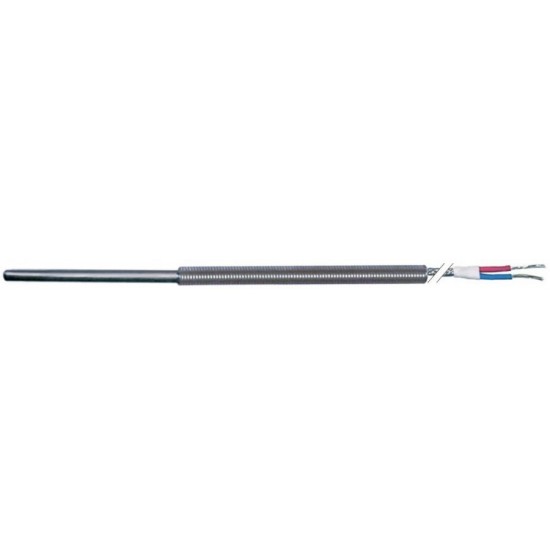 Sonda temperatura tip termocupla TC J (Fe-CuNi), -50+750 °C, senzor ø 6x50 mm, cablu Vetrotex 3 metri - 379062 Sonda temperatura tip termocupla TC J (Fe-CuNi), -50+750 °C, senzor ø 6x50 mm, cablu Vetrotex 3 metri - 379062