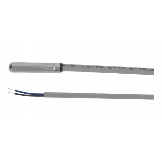 Temperature probe PTC 1kOhm cable PVC probe -50 up to +150°C probe ø6x30mm - 379142