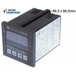 Regulator de temperatura Tecnologic TLK72HCRR---B, 100-240V, temp in functie de sonda, panou 72x72 mm, montare 66,5x66,5 mm, 2 iesiri cu relee - 379228 Regulator de temperatura Tecnologic TLK72HCRR---B, 100-240V, temp in functie de sonda, panou 72x72 mm, montare 66,5x66,5 mm, 2 iesiri cu relee - 379228