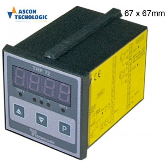 Regulator de temperatura Tecnologic THP 72, alimentare 100-240V, panou 72x72 mm, montare 67x67 mm - 379229 Regulator de temperatura Tecnologic THP 72, alimentare 100-240V, panou 72x72 mm, montare 67x67 mm - 379229