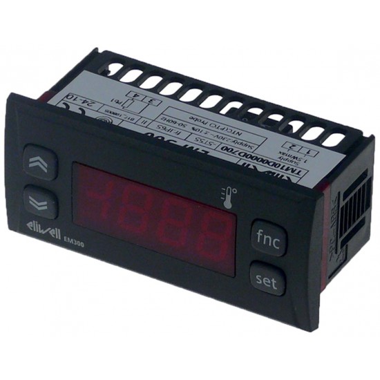 Termometru ELIWELL EM300, -50 +110°C, 230V AC, sonde NTC/PTC - 379504
