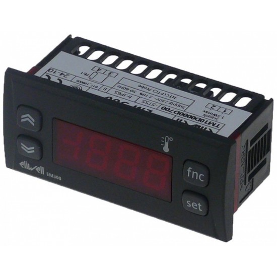 Termometru ELIWELL EM300, -50 +110°C, 230V AC, sonde NTC/PTC - 379504