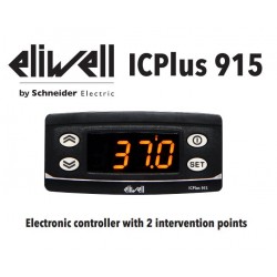 Termostat Eliwell ICPlus915 model ICP22JI35000, alimentare 12 V, sonde TC / Pt100, -150 +1350 °C, iesire 2 relee  - 379605