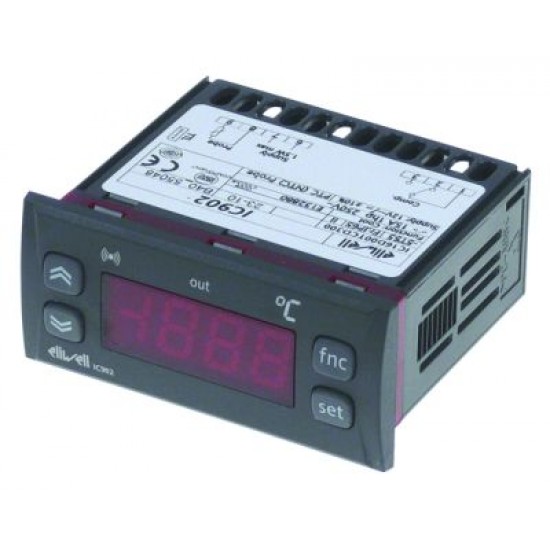Termostat digital Eliwell IC902, 12 V, AC/DC, sonde NTC / PTC, temperaturi de la -50 la +150 °C - 379689 Termostat digital Eliwell IC902, 12 V, AC/DC, sonde NTC / PTC, temperaturi de la -50 la +150 °C - 379689