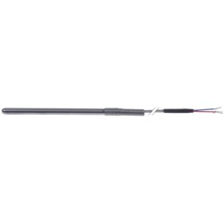 Sonda de temperatura termocupla TC J (Fe-CuNi), bulb ø 6 x 100 mm, -50+350°C, cablu Vetrotex 1,35 m - 379693