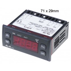 Termostat digital ELIWELL ICPlus915 model ICP22JI450000, alimentare 12-24V, AC/DC, -150 +1350°C, Pt100/TC (J,K) - 379788