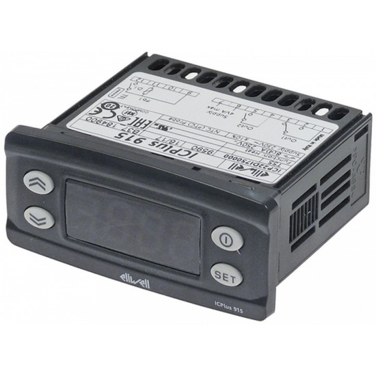 Termostat digital ELIWELL tip ICPlus915, L 71x29 mm, 230 V, AC, NTC/PTC - 379832 Termostat digital ELIWELL tip ICPlus915, L 71x29 mm, 230 V, AC, NTC/PTC - 379832