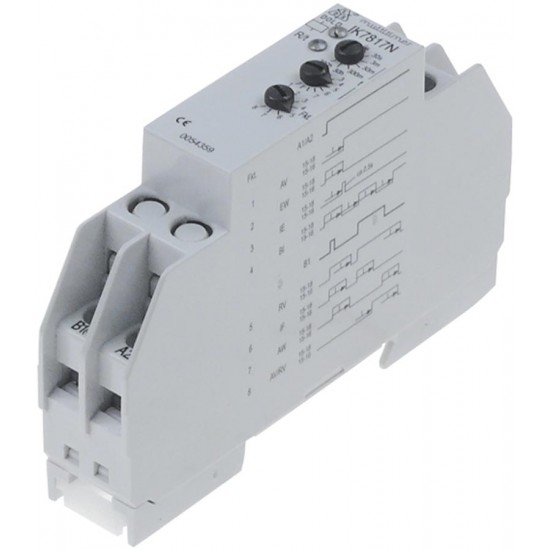 time relay DOLD IK817N.81/200 time domain 0,02s-300h 12-240V AC/DC