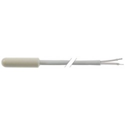 Sonda de temperatura NTC -40 +110 °C, bulb ø 7x25 mm, cablu siliconic L 2 m - 381318 Sonda de temperatura NTC -40 +110 °C, bulb ø 7x25 mm, cablu siliconic L 2 m - 381318