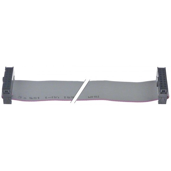 Ribbon cable 16-pole L 460mm plug type 2 row Qty 1m - 400339