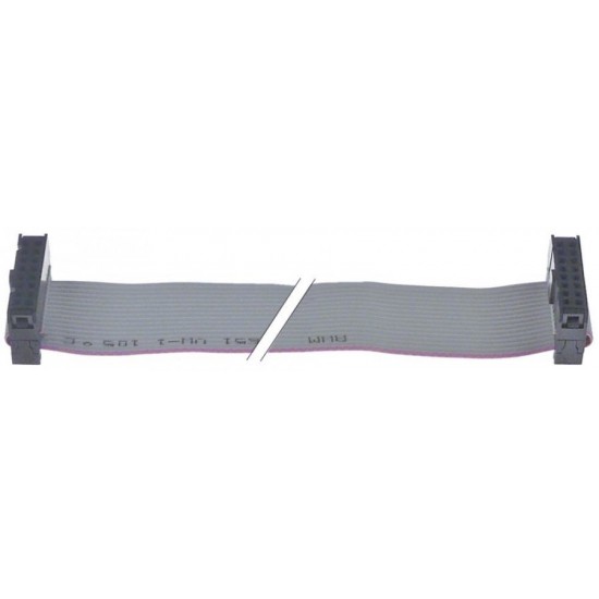 Ribbon cable 16-pole L 460mm plug type 2 row Qty 1m - 400339