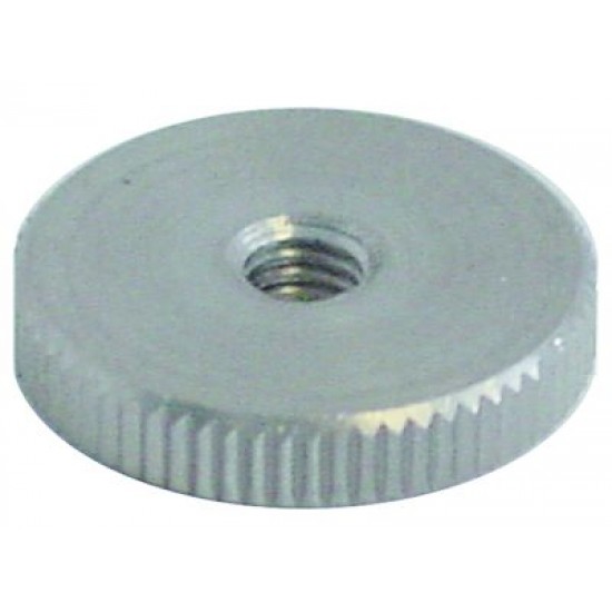  Piulița inox zimțata (mandrinata), ø 20mm, filet M5, grosime 4mm - 518281