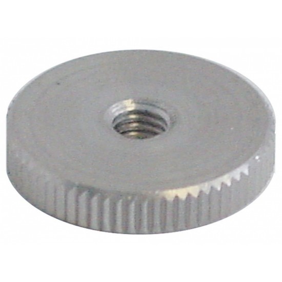  Piulița inox zimțata (mandrinata), ø 20mm, filet M5, grosime 4mm - 518281