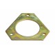 Flansa cu 3 gauri, int. ø 53,5 mm, distanta dintre gauri 70,5 mm, ø 6,5 mm - 520235 Flansa cu 3 gauri, int. ø 53,5 mm, distanta dintre gauri 70,5 mm, ø 6,5 mm - 520235