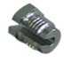 Niplu filetat cu fanta M10, din alama cromata - 520244-1