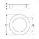 Garnitura grup - portfiltru ø 72 x 57 mm, H 8,5 mm pentru Gaggia Classic, Baby Class - NG01/001, 421946504641, 996530059219 Garnitura grup - portfiltru ø 72 x 57 mm, H 8,5 mm pentru Gaggia Classic, Baby Class - NG01/001, 421946504641, 996530059219