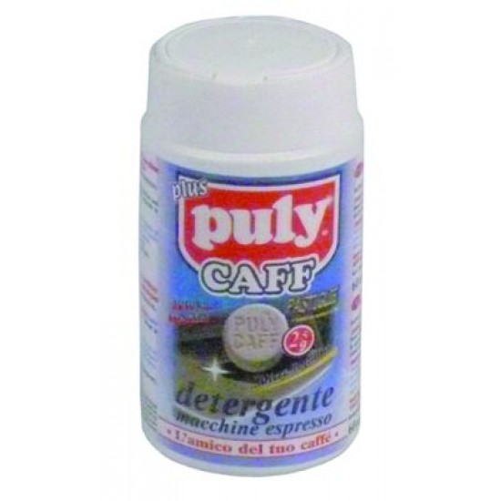 Pastile de detergent pentru masini de cafea, 60 tablete de 2,5 gr, Pully Caff Plus 150 gr, ø 16 x 8 mm - 802107 Pastile de detergent pentru masini de cafea, 60 tablete de 2,5 gr, Pully Caff Plus 150 gr, ø 16 x 8 mm - 802107
