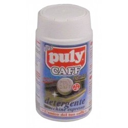 Pastile de detergent pentru masini de cafea, 60 tablete de 2,5 gr, Pully Caff Plus 150 gr, ø 16 x 8 mm - 802107