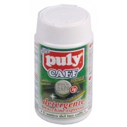 Pastile detergent pentru masini de cafea, 100 tablete de 1 gram Puly Caff Plus 100gr, ø 10 x 10 mm - 802159