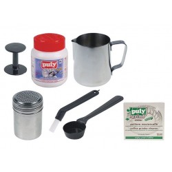 Set:detergent Puly Grind for coffee grinders 150g+