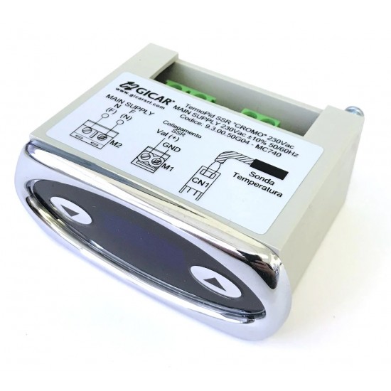 TermoPid SSR - afisaj PID, 230V, GICAR Codice: 9.3.00.50G04 - MC740