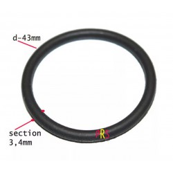 Garnitura piston MS-0698568, ext. ø 43 mm, int. ø 36 mm, grosime 3,5 mm