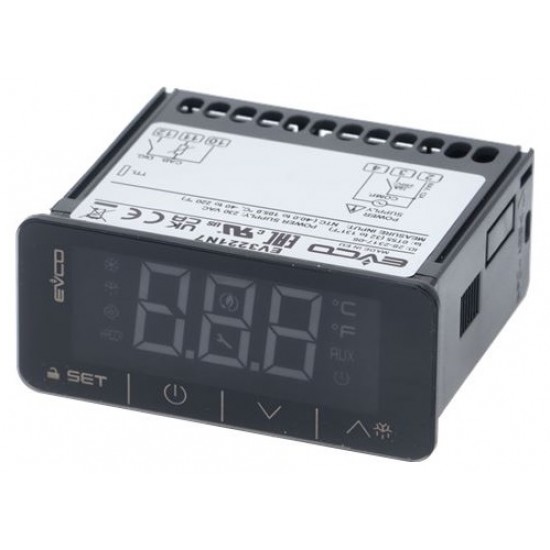 Controller electronic EVERY CONTROL EVCO EV3221N7, 230V, -50 +150°, PTC/NTC, releu 16A, C32V8590 Controller electronic EVERY CONTROL EVCO EV3221N7, 230V, -50 +150°, PTC/NTC, releu 16A, C32V8590