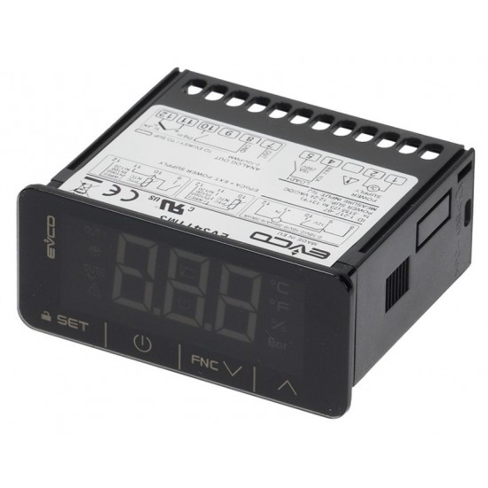 Termostat electronic EVCO EV3411M3, 12-24 VAC/DC