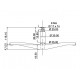 Tripoda tambur masina de spalat BOSCH 684101 Tripoda tambur masina de spalat BOSCH 684101